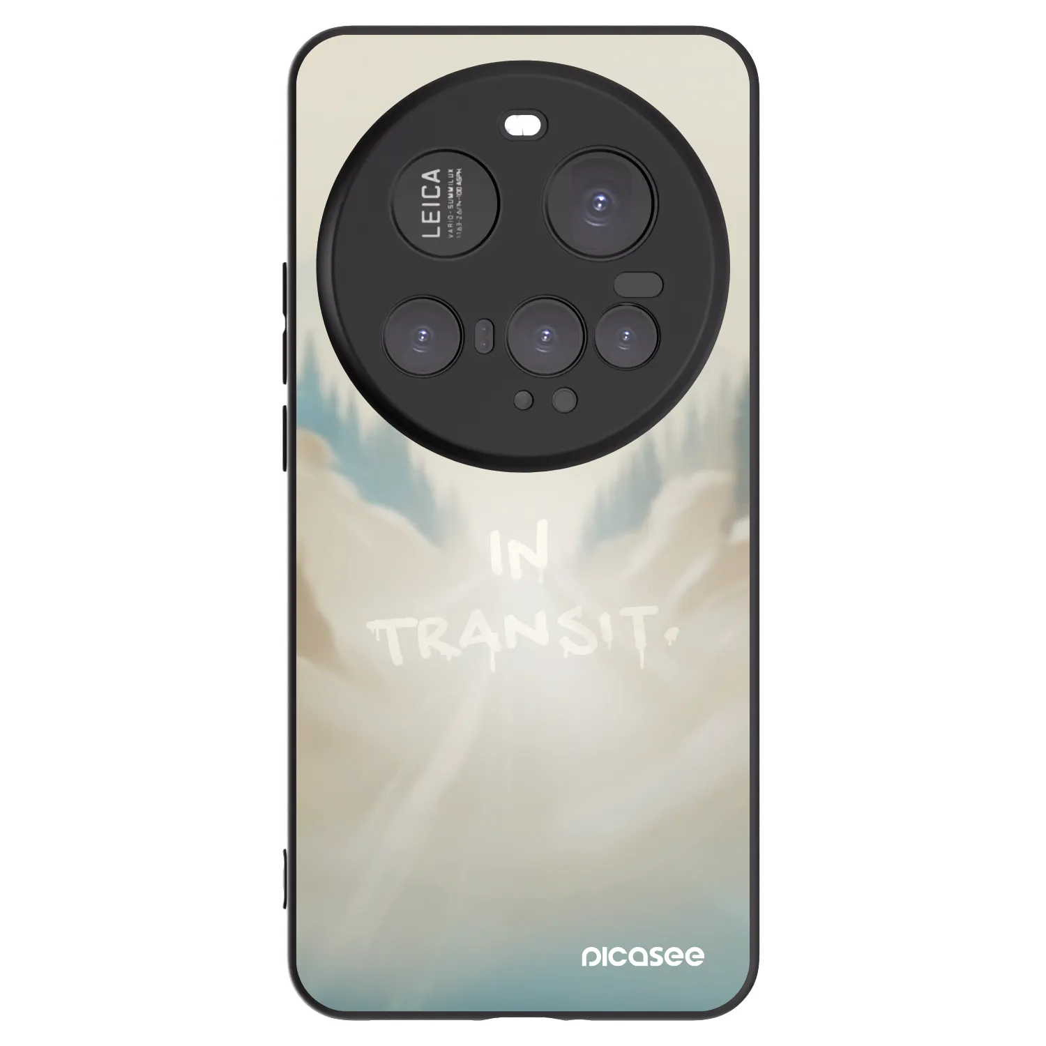 Picasee silikonski črni ovitek za Xiaomi 15 Ultra - IN TRANSIT