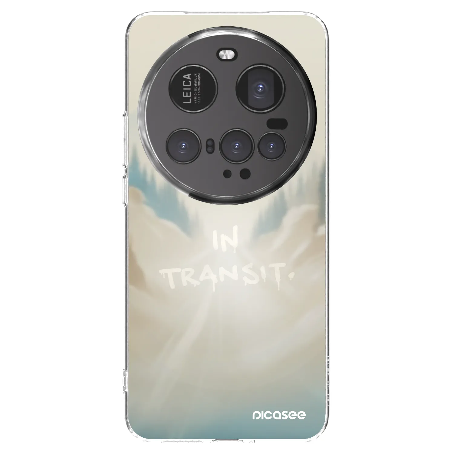 Picasee silikonski prozorni ovitek za Xiaomi 15 Ultra - IN TRANSIT