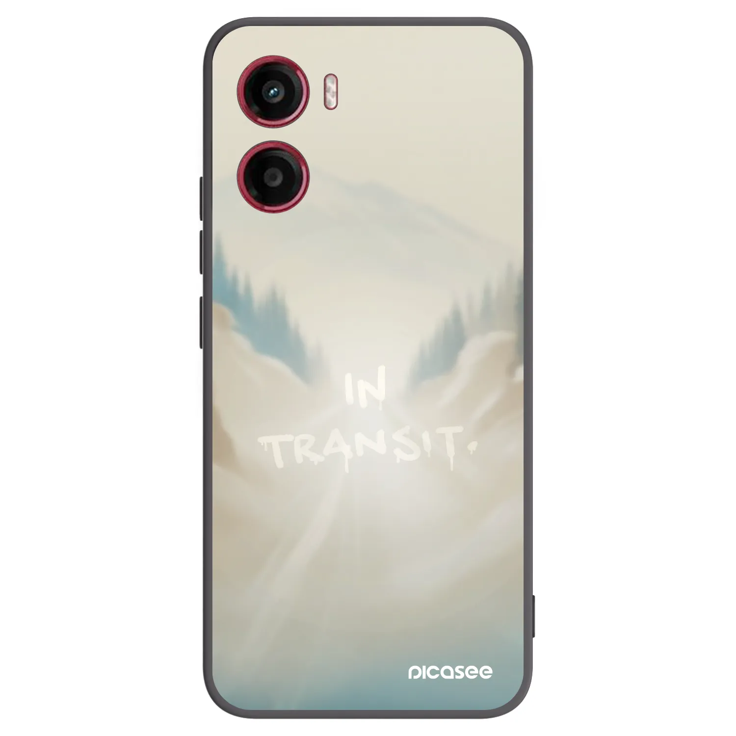 Picasee silikonski črni ovitek za Motorola Moto G05 - IN TRANSIT