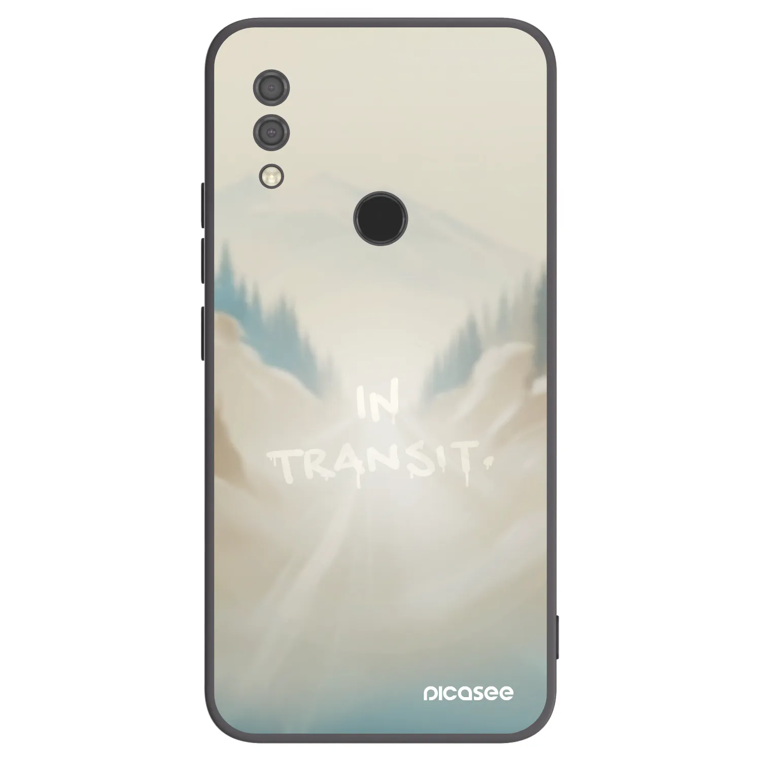 Picasee silikonski črni ovitek za Xiaomi Redmi 7 - IN TRANSIT
