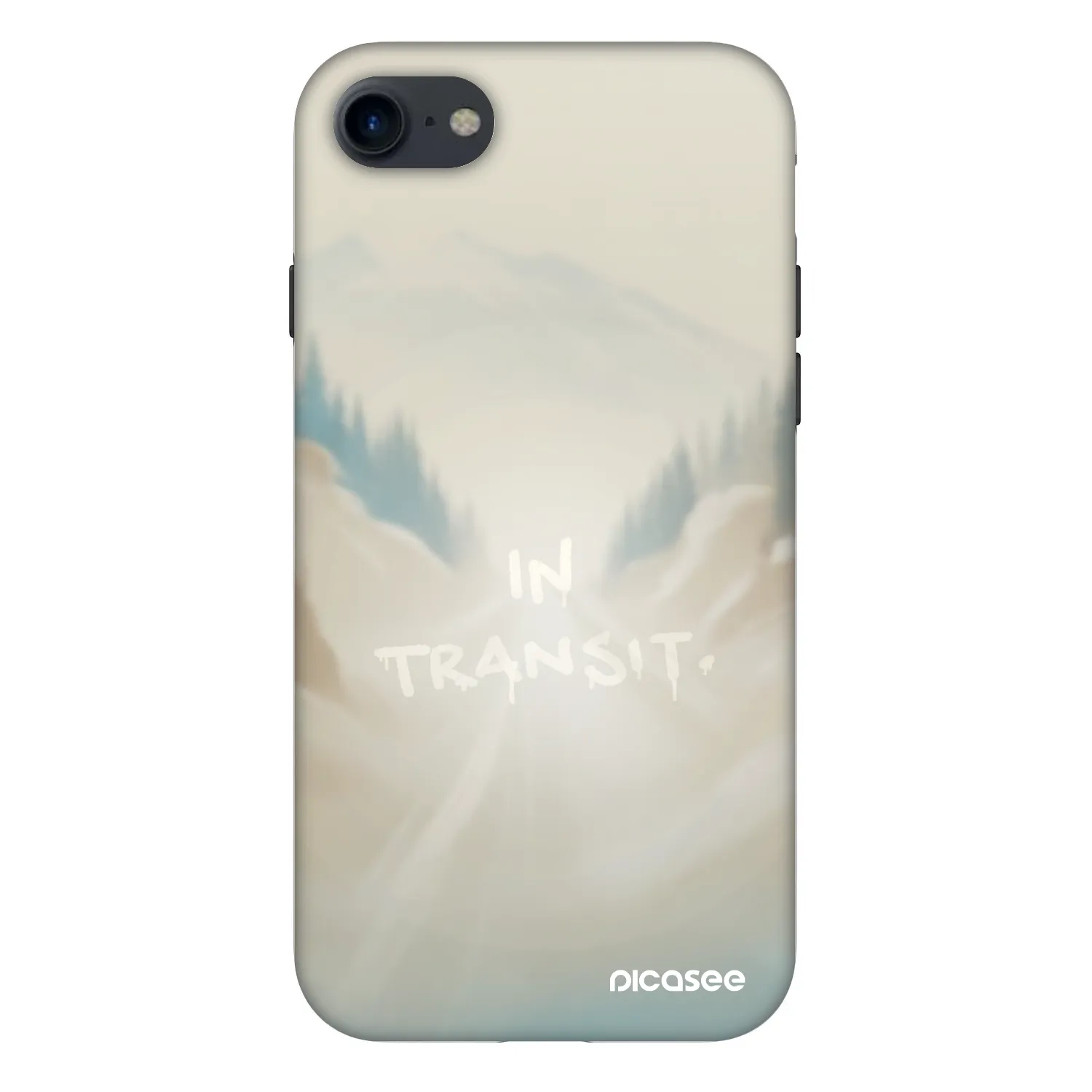 Picasee Fashion Case za Apple iPhone SE 2020 - IN TRANSIT