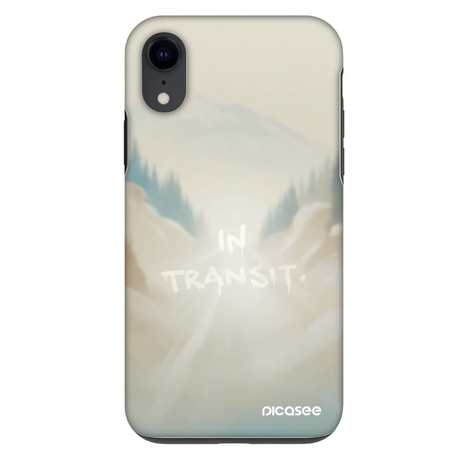 Picasee Fashion Case za Apple iPhone XR - IN TRANSIT