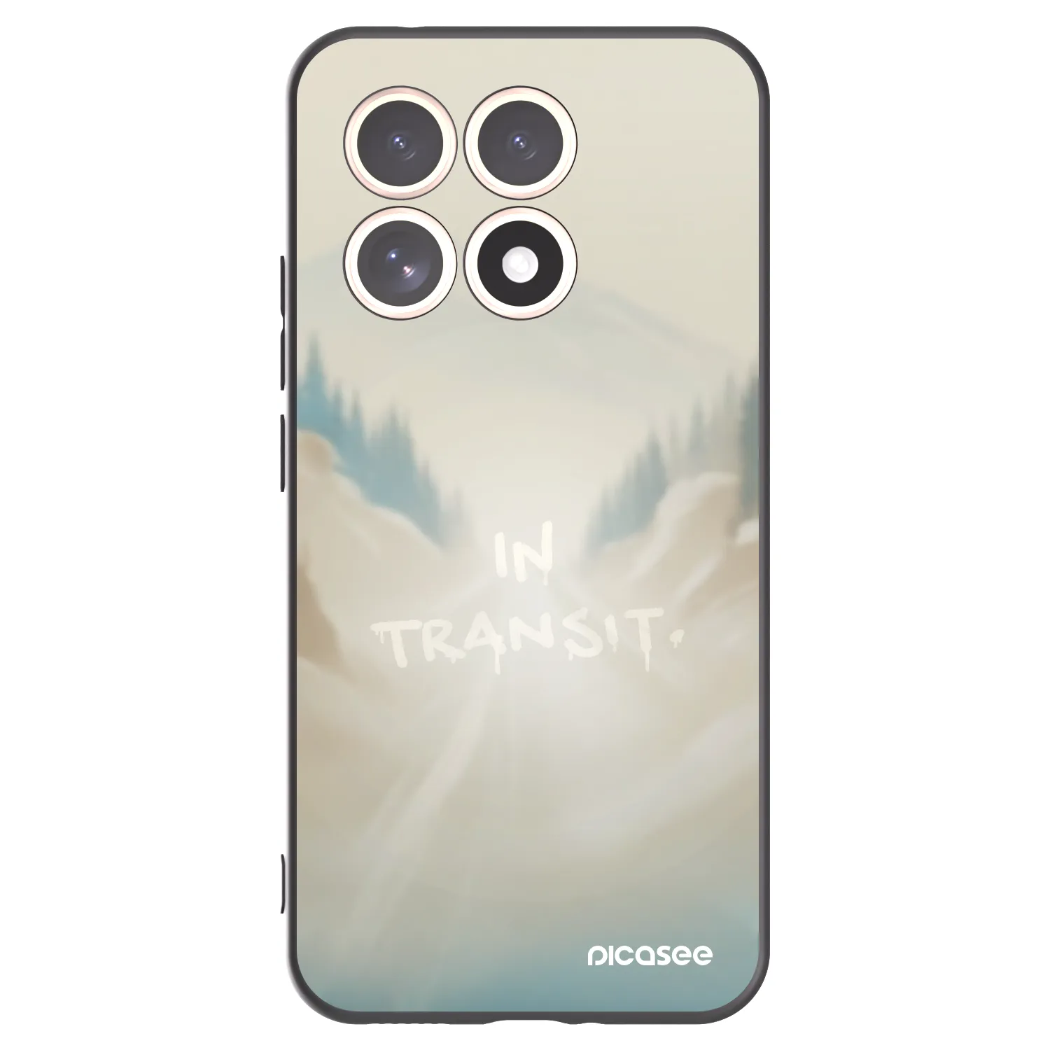 Picasee silikonski črni ovitek za Xiaomi 15T - IN TRANSIT