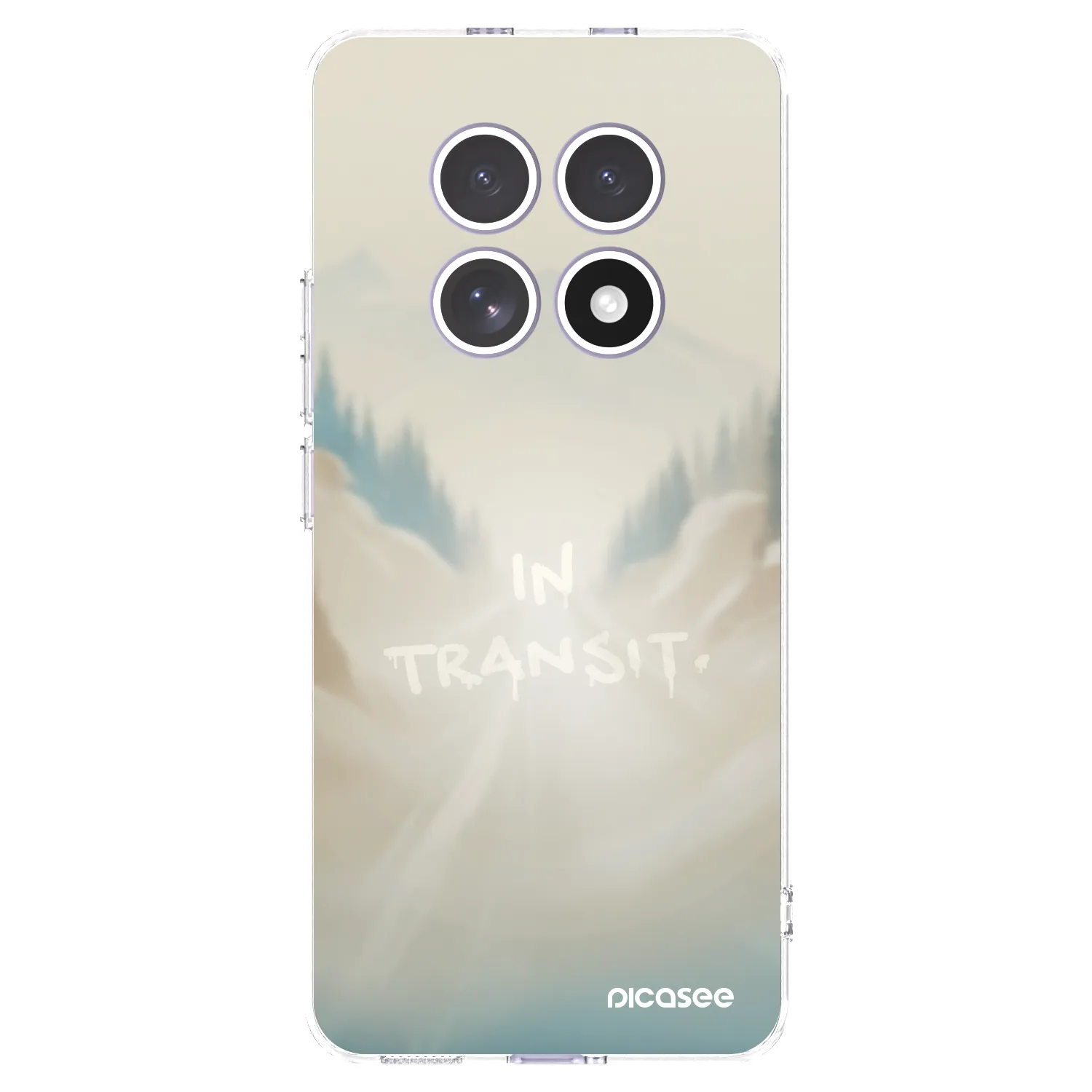 Picasee silikonski prozorni ovitek za Xiaomi Redmi Note 15 - IN TRANSIT