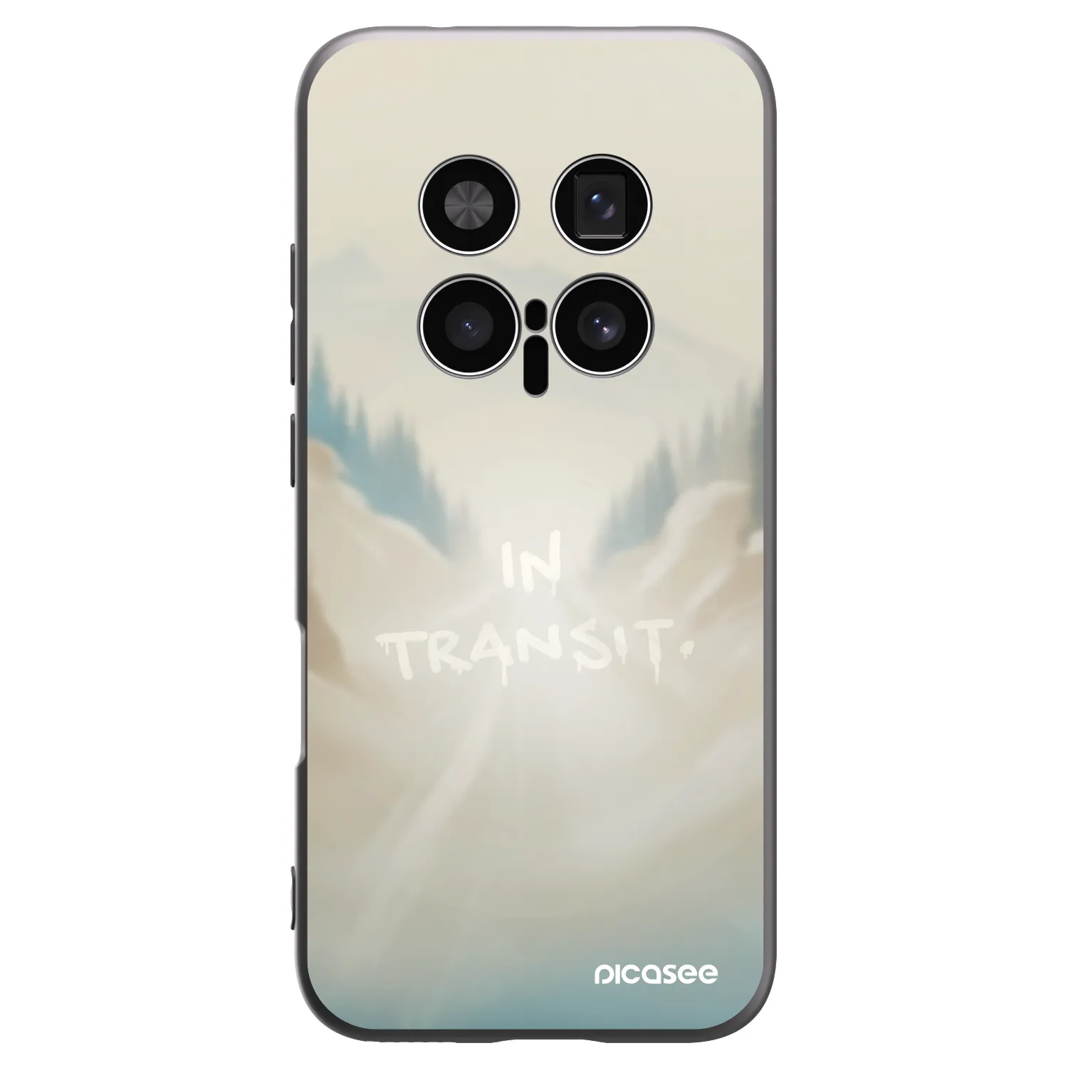 Picasee silikonski črni ovitek za Honor Magic8 Pro 5G - IN TRANSIT
