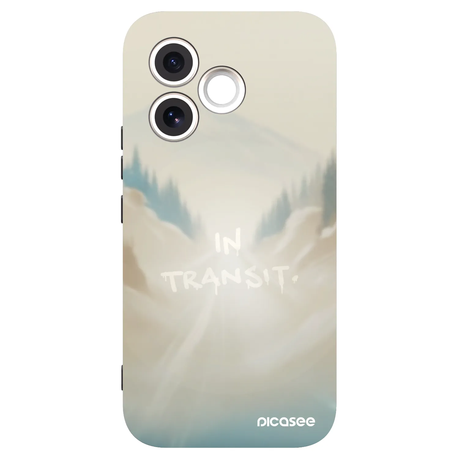 Picasee silikonski črni ovitek za Honor 600 Lite - IN TRANSIT