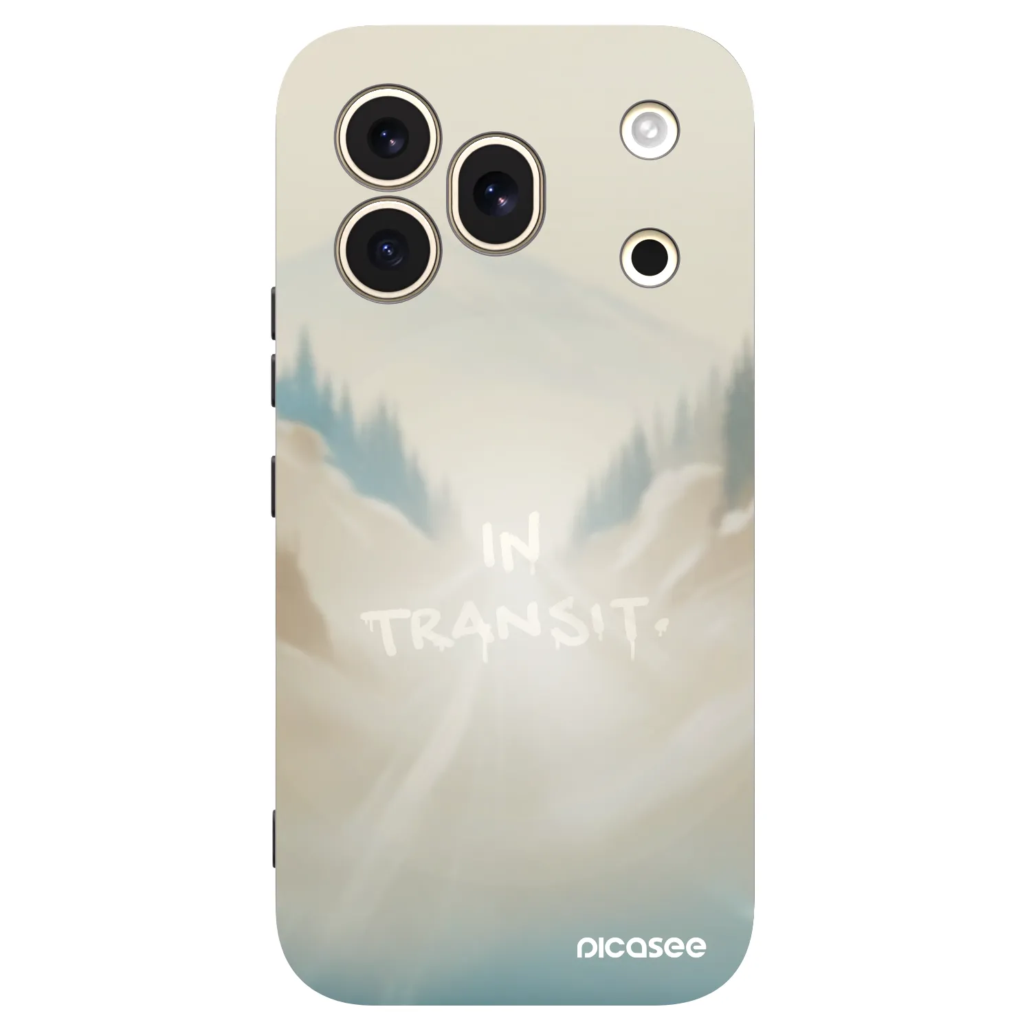 Picasee silikonski črni ovitek za Honor 600 Pro - IN TRANSIT