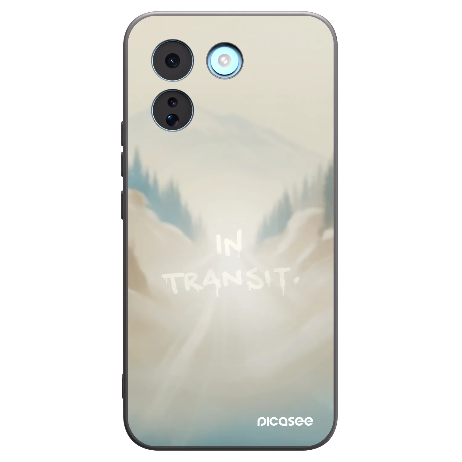 Picasee silikonski črni ovitek za Xiaomi Redmi Note 17 Pro MAX 5G - IN TRANSIT