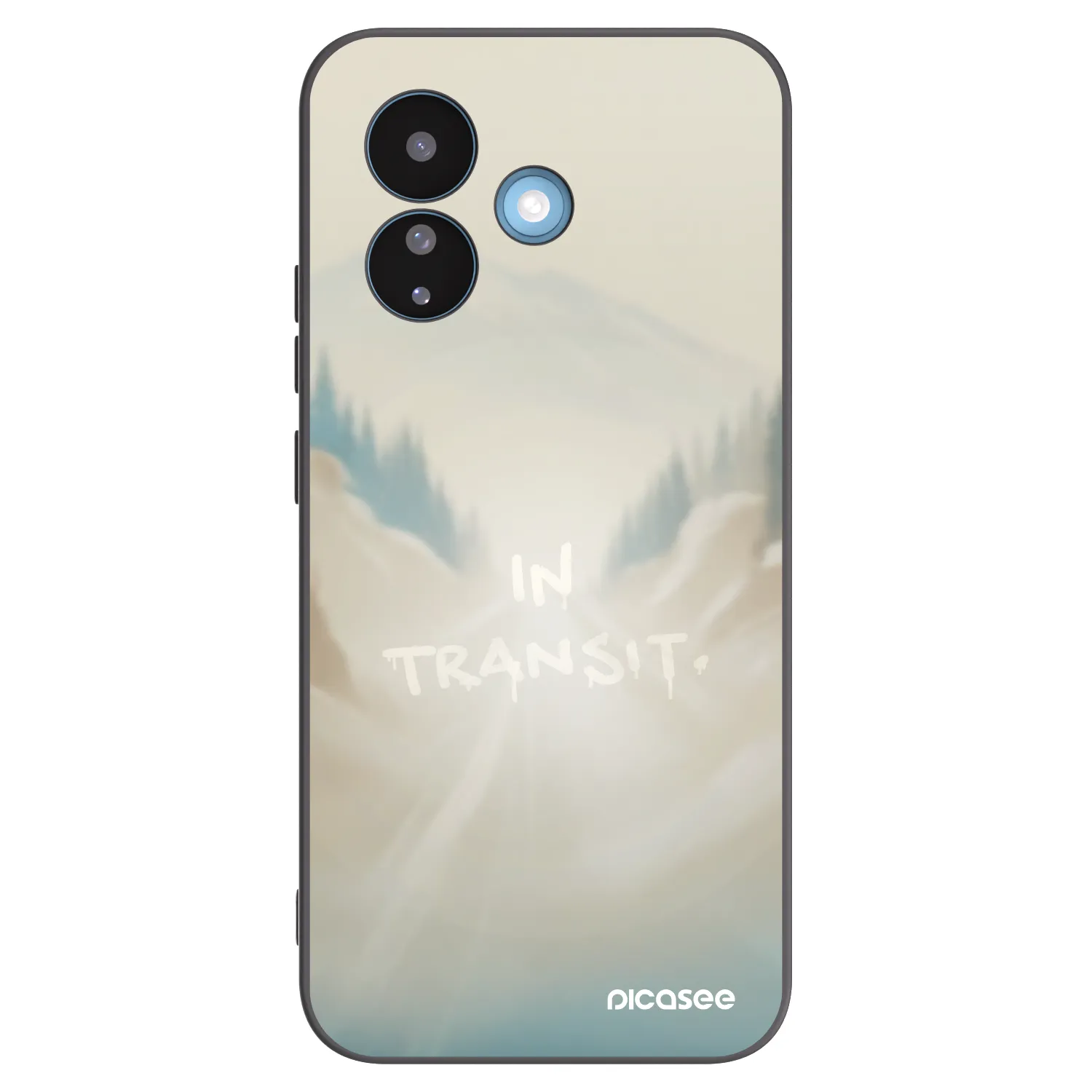Picasee silikonski črni ovitek za Xiaomi Redmi Note 17 Pro 5G - IN TRANSIT