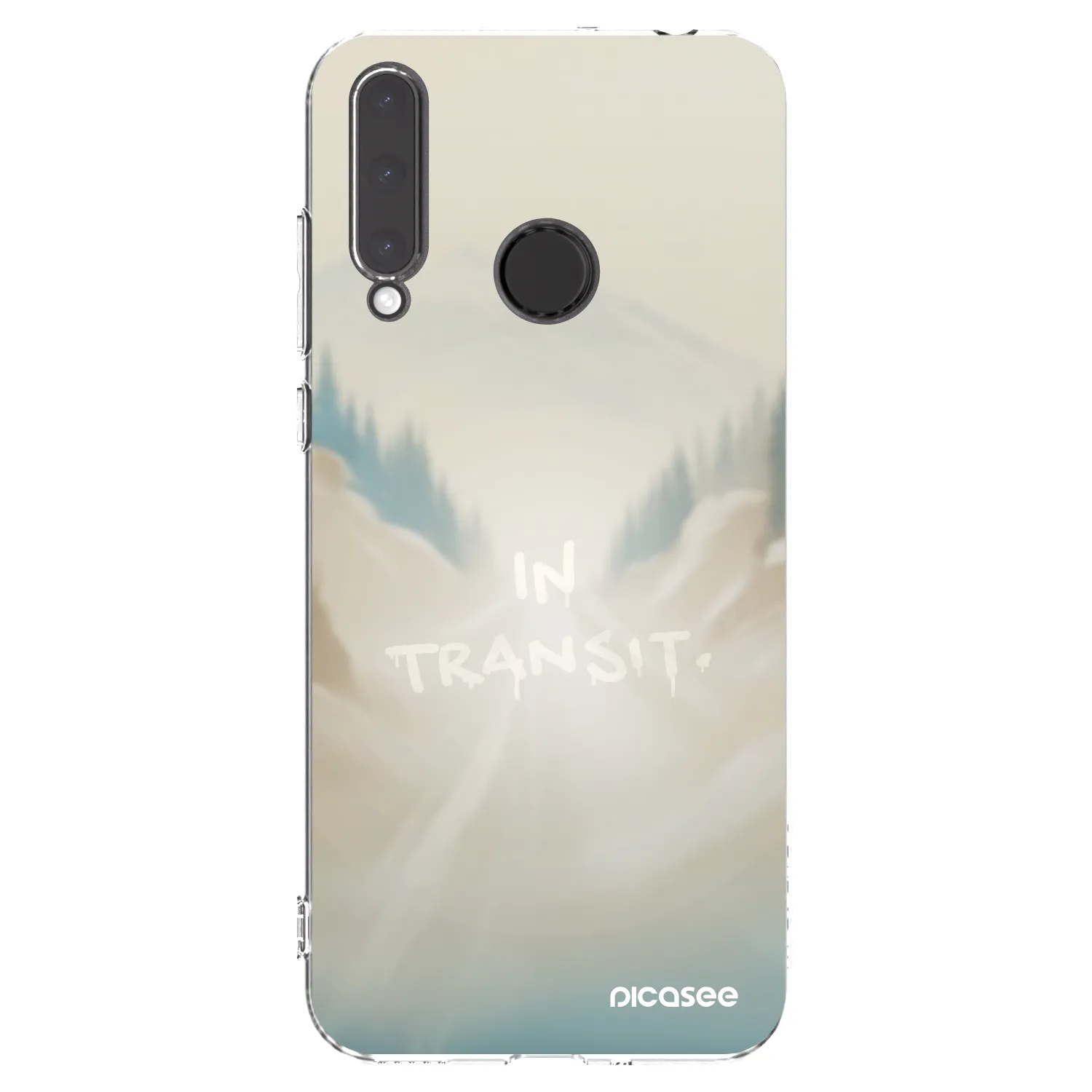 Picasee silikonski prozorni ovitek za Honor 20 Lite - IN TRANSIT