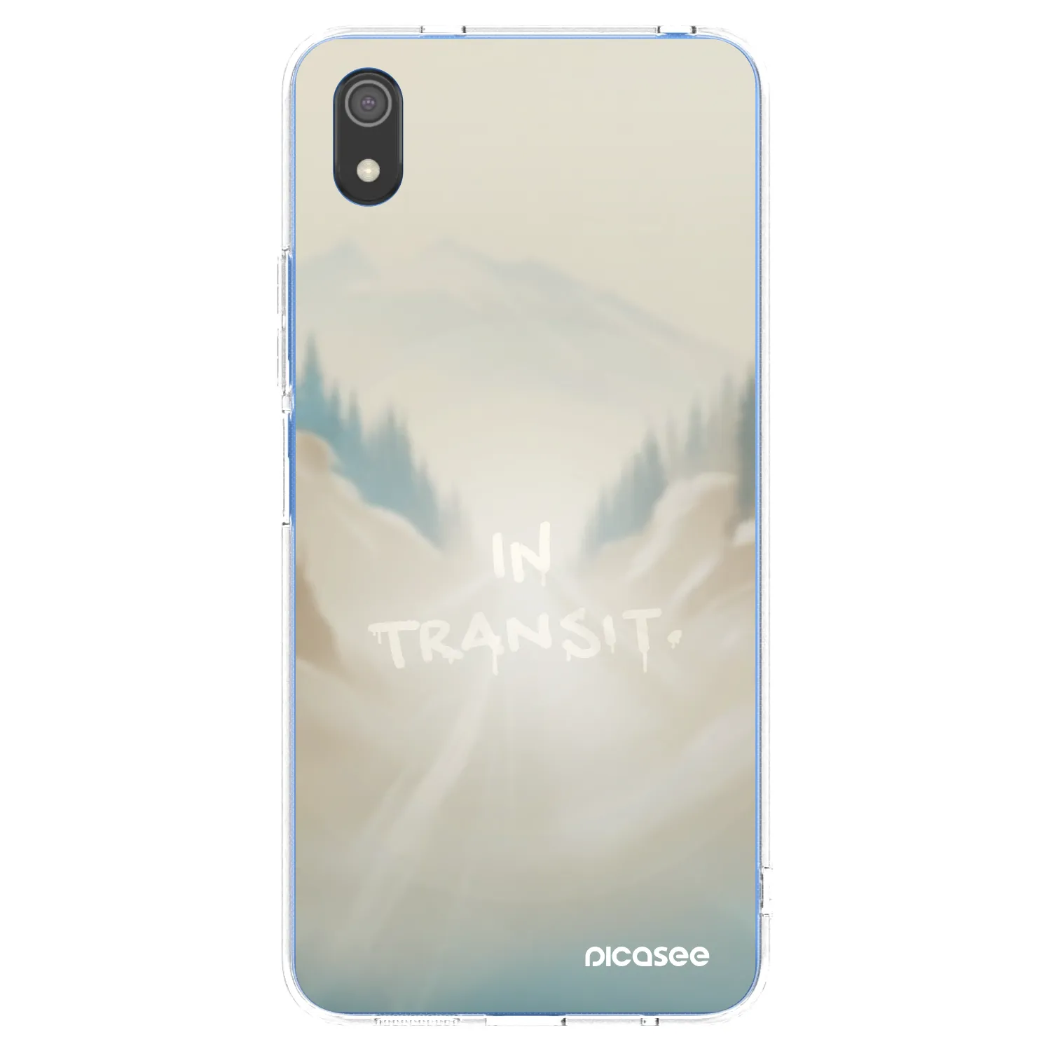 Picasee silikonski prozorni ovitek za Xiaomi Redmi 7A - IN TRANSIT