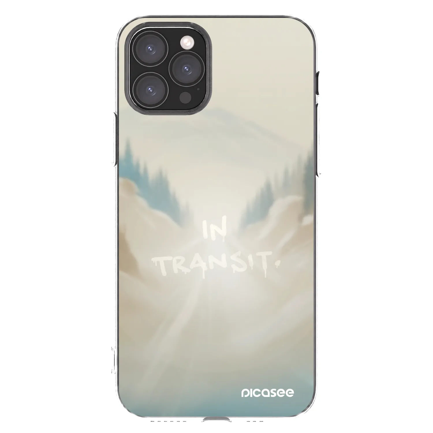 Picasee silikonski prozorni ovitek za Apple iPhone 11 Pro - IN TRANSIT