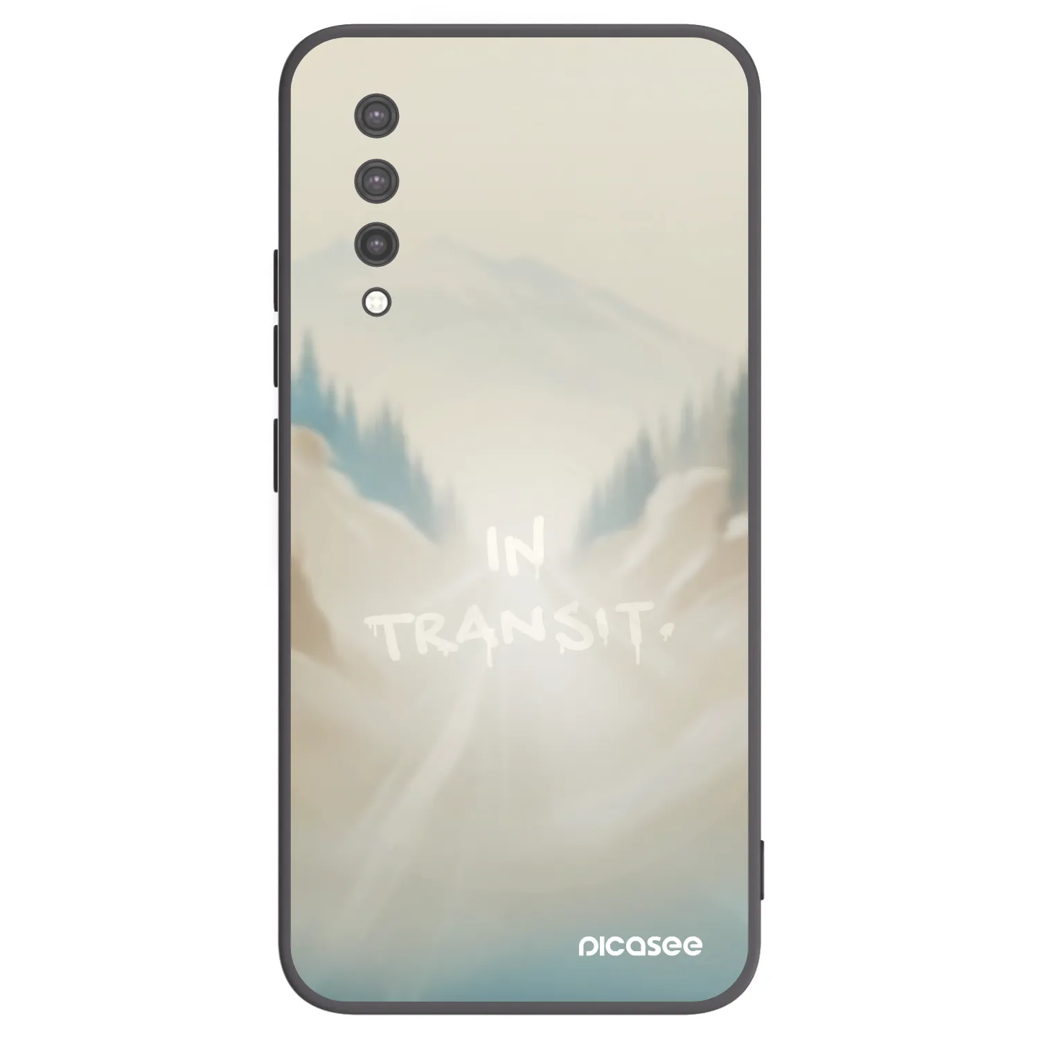 Picasee silikonski črni ovitek za Xiaomi Mi 9 Lite - IN TRANSIT