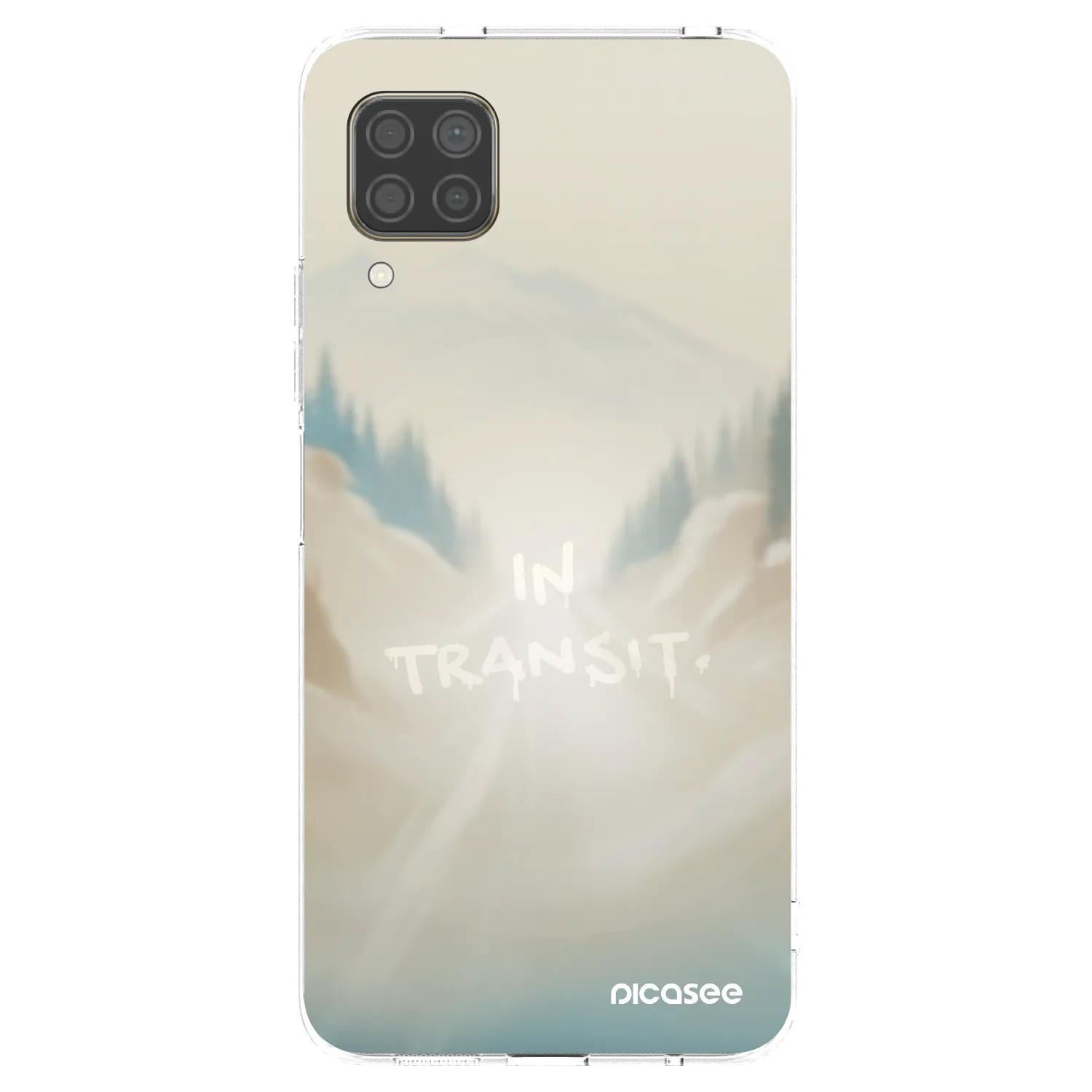 Picasee silikonski prozorni ovitek za Huawei P40 Lite - IN TRANSIT