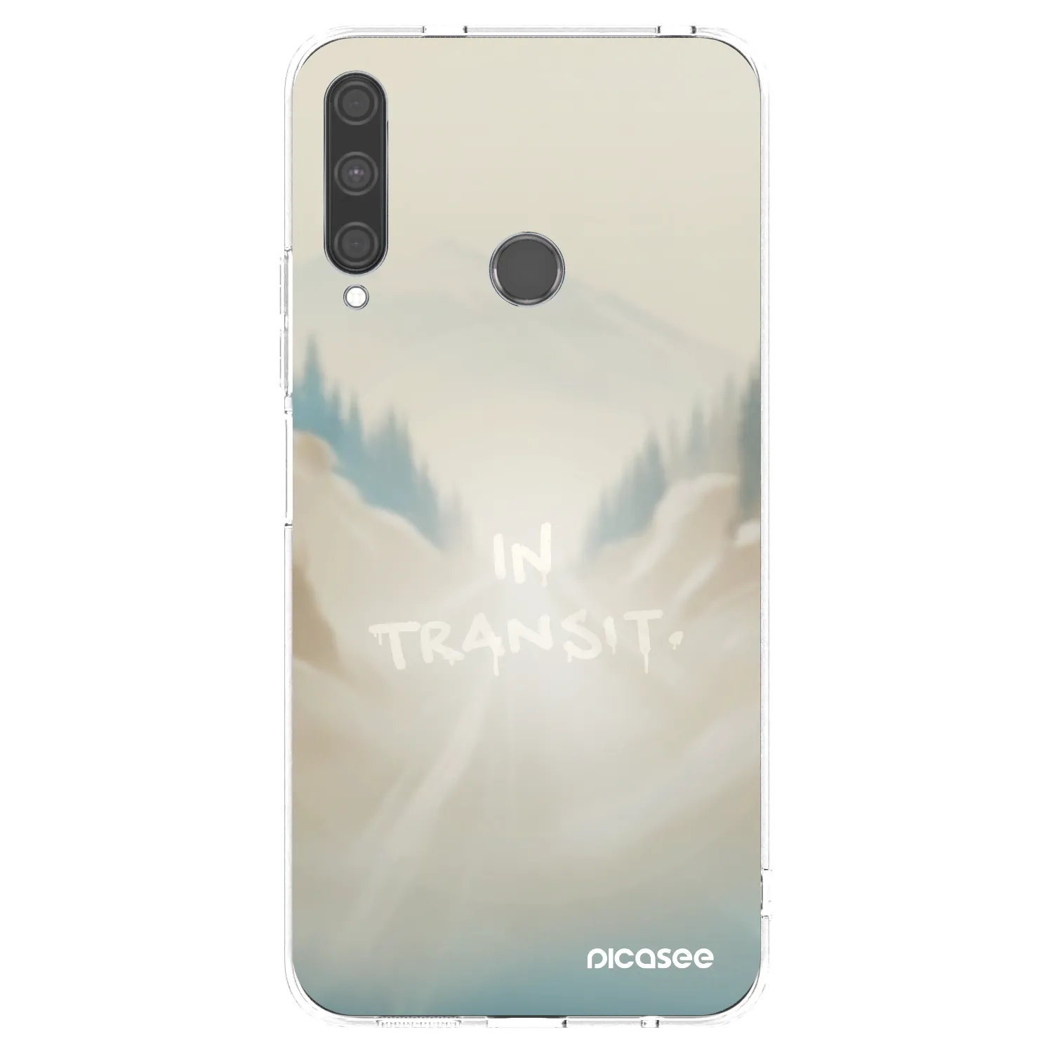 Picasee silikonski prozorni ovitek za Huawei P40 Lite E - IN TRANSIT