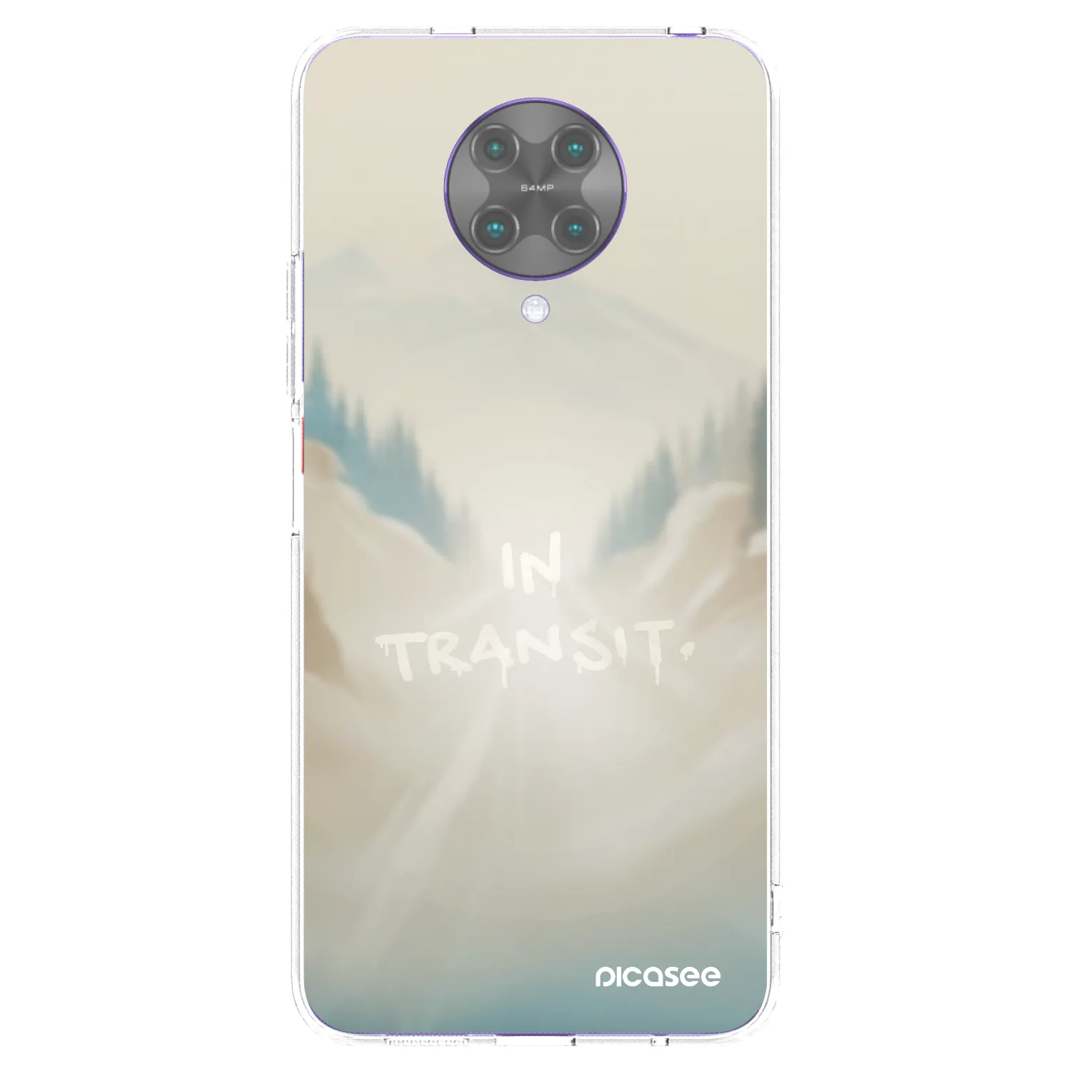 Picasee silikonski prozorni ovitek za Xiaomi Poco F2 Pro - IN TRANSIT