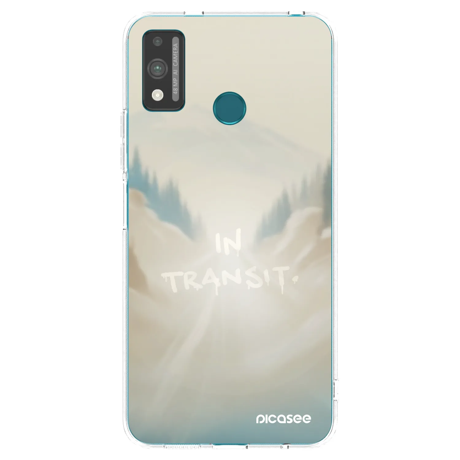 Picasee silikonski prozorni ovitek za Honor 9X Lite - IN TRANSIT