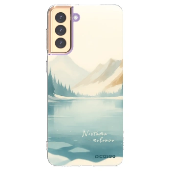 Picasee silikonski prozorni ovitek za Samsung Galaxy S21+ 5G G996F - NOTHERN SILENCE