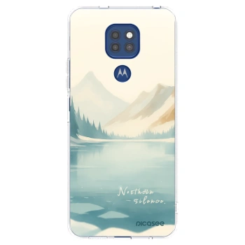 Picasee silikonski prozorni ovitek za Motorola Moto G9 Play - NOTHERN SILENCE