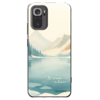 Picasee silikonski prozorni ovitek za Xiaomi Redmi Note 10 - NOTHERN SILENCE