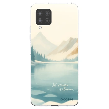 Picasee silikonski prozorni ovitek za Samsung Galaxy A42 A426B - NOTHERN SILENCE