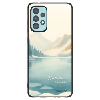 Picasee silikonski črni ovitek za Samsung Galaxy A72 A725F - NOTHERN SILENCE