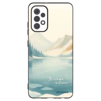 Picasee silikonski črni ovitek za Samsung Galaxy A32 5G A326B - NOTHERN SILENCE