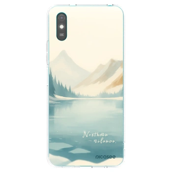 Picasee silikonski prozorni ovitek za Xiaomi Redmi 9AT - NOTHERN SILENCE