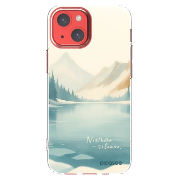 Picasee silikonski prozorni ovitek za Apple iPhone 13 mini - NOTHERN SILENCE