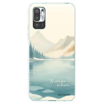 Picasee silikonski prozorni ovitek za Xiaomi Redmi Note 10 5G - NOTHERN SILENCE