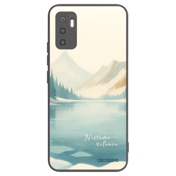 Picasee silikonski črni ovitek za Xiaomi Redmi Note 10 5G - NOTHERN SILENCE