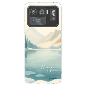 Picasee silikonski prozorni ovitek za Xiaomi Mi 11 Ultra - NOTHERN SILENCE