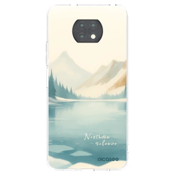 Picasee silikonski prozorni ovitek za Xiaomi Redmi Note 9T - NOTHERN SILENCE