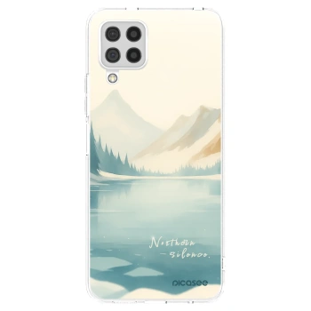 Picasee silikonski prozorni ovitek za Samsung Galaxy A22 A225F 4G - NOTHERN SILENCE
