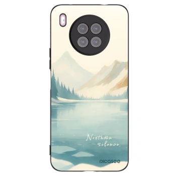 Picasee silikonski črni ovitek za Huawei Nova 8i - NOTHERN SILENCE