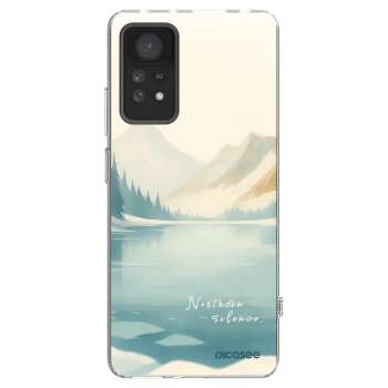 Picasee silikonski prozorni ovitek za Xiaomi Redmi Note 11 Pro 5G - NOTHERN SILENCE