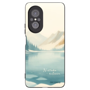 Picasee silikonski črni ovitek za Huawei Nova 9 SE - NOTHERN SILENCE