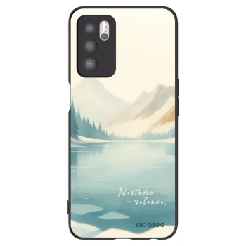 Picasee silikonski črni ovitek za OPPO A16 - NOTHERN SILENCE