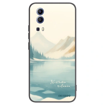 Picasee silikonski črni ovitek za Vivo Y52 5G - NOTHERN SILENCE