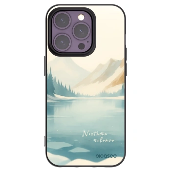 Picasee silikonski črni ovitek za Apple iPhone 14 Pro - NOTHERN SILENCE