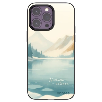 Picasee silikonski črni ovitek za Apple iPhone 14 Pro Max - NOTHERN SILENCE