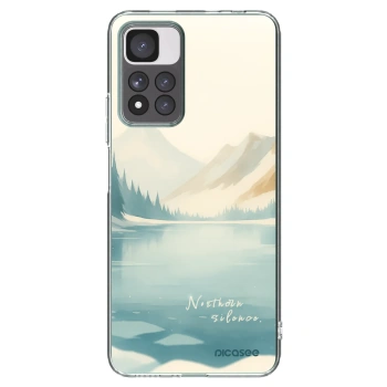 Picasee silikonski prozorni ovitek za Xiaomi Redmi Note 11 Pro+ 5G - NOTHERN SILENCE