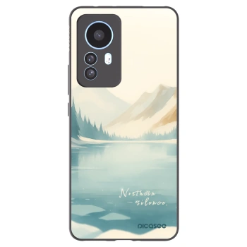 Picasee silikonski črni ovitek za Xiaomi 12T Pro - NOTHERN SILENCE