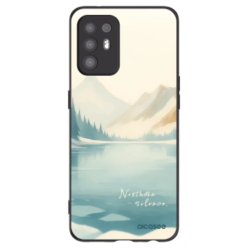 Picasee silikonski črni ovitek za OPPO A94 5G - NOTHERN SILENCE