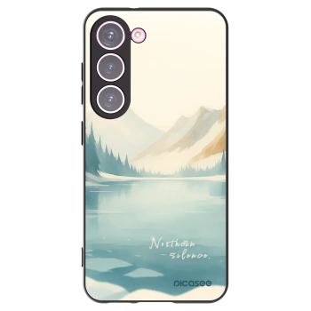 Picasee silikonski črni ovitek za Samsung Galaxy S23 5G - NOTHERN SILENCE