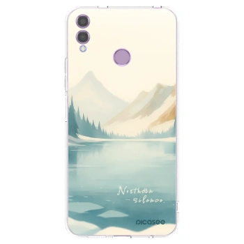 Picasee silikonski prozorni ovitek za Honor 8X - NOTHERN SILENCE