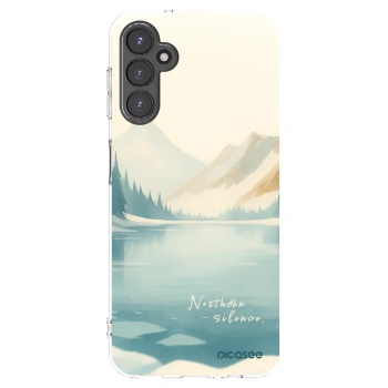 Picasee silikonski prozorni ovitek za Samsung Galaxy A14 4G A145R - NOTHERN SILENCE