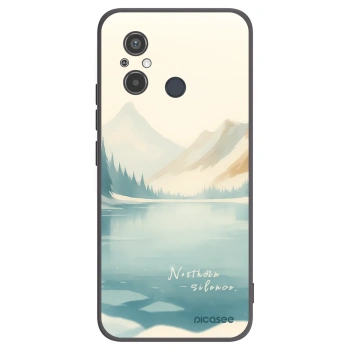 Picasee silikonski črni ovitek za Xiaomi Redmi 12C - NOTHERN SILENCE