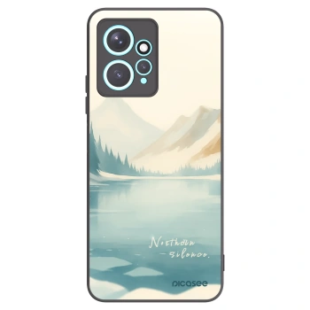 Picasee silikonski črni ovitek za Xiaomi Redmi Note 12 4G - NOTHERN SILENCE