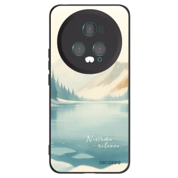 Picasee silikonski črni ovitek za Honor Magic5 Pro - NOTHERN SILENCE